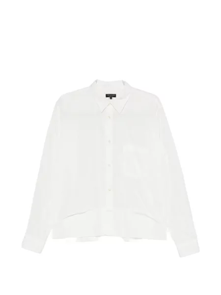 Μακρύς πουκάμισο Comme Des Garçons Homme Plus λευκό