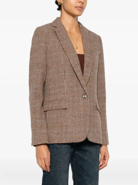 Pledas švarkas Lauren Ralph Lauren ruda