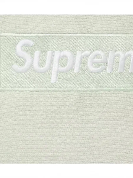 Hanorac cu glugă Supreme cu autograf verde