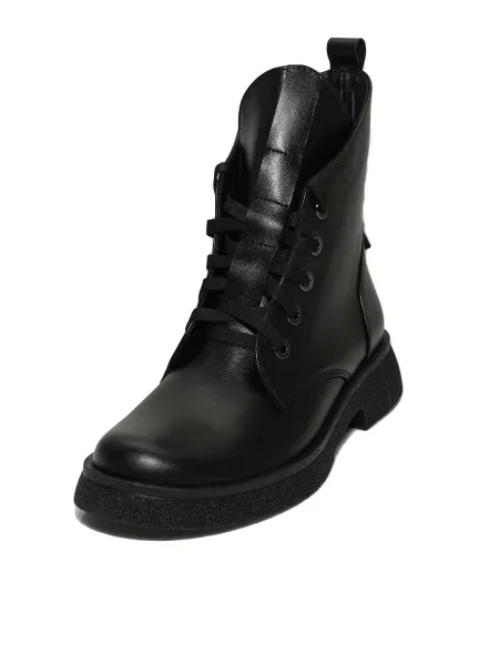 Кожаные ботинки Marco Piero черные