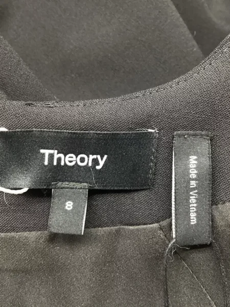 Рокля Theory черно