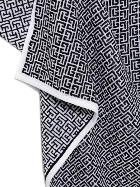 Szlafrok dziecięcy Balmain czarny