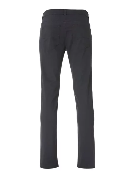 Clique Stretch spodnie twill z elastycznością – black czarne