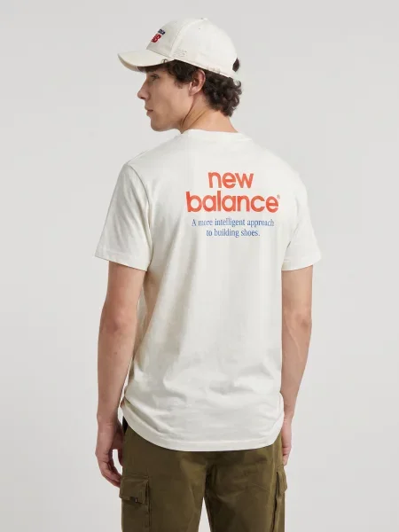 Tricou New Balance bej
