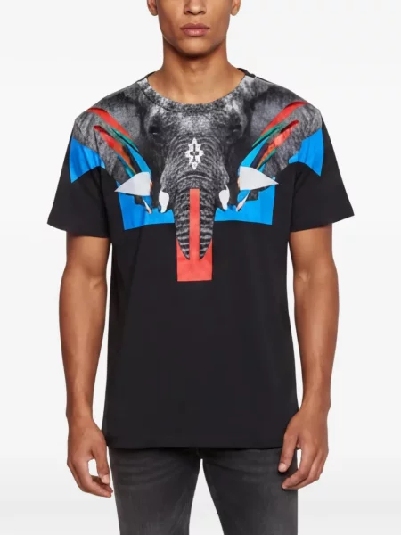 Tricou County Of Milan din jerseu negru