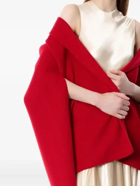 Sacou Alberta Ferretti roșu