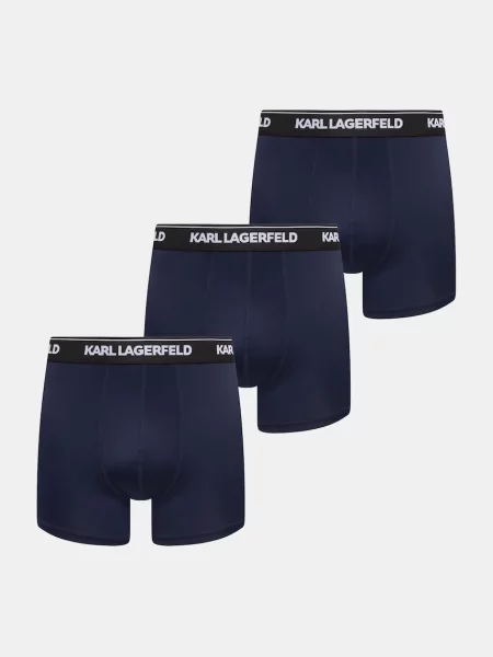 Karl Lagerfeld bokserki dopasowane granatowe