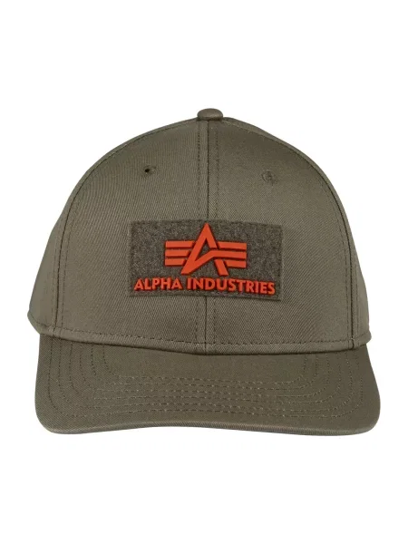 ALPHA INDUSTRIES Sapkák khaki / narancs