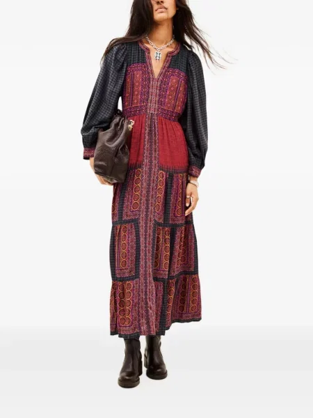 Rochie midi Ba&sh roșu