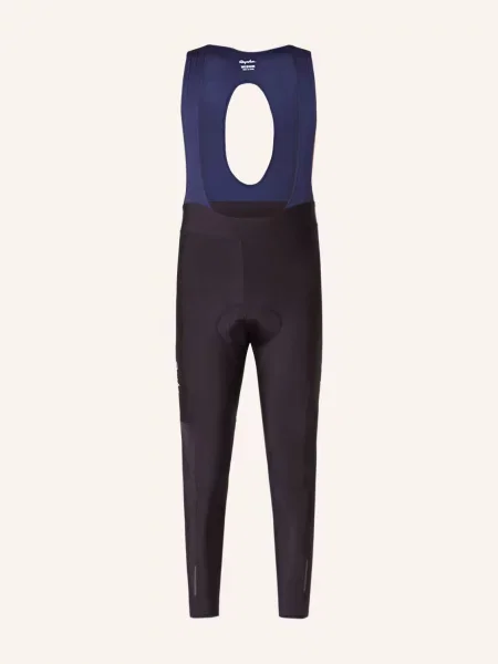 Rapha Spodenki Kolarskie Core Z Szelkami I Wyściełaną Wkładką blau niebieskie