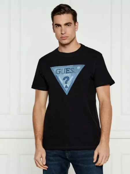 GUESS Tricou negru