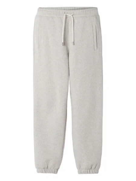 Pantaloni Lanvin cu broderie gri