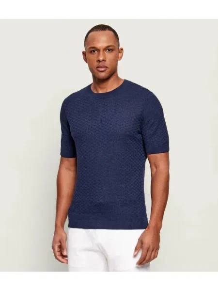 Gran Sasso Len póló kék