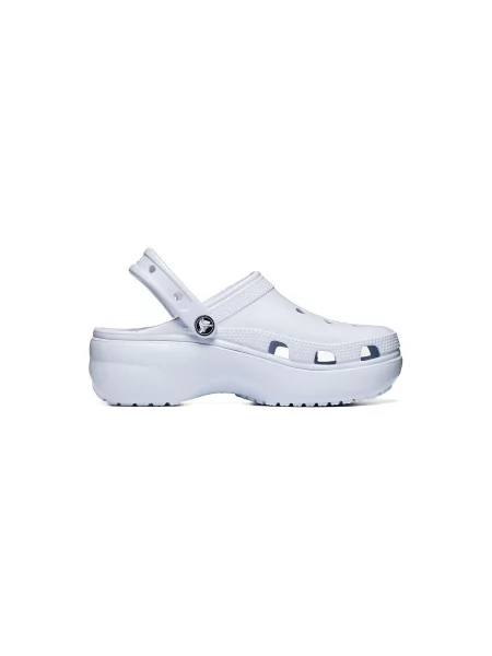 Platform talpú klasszikus félcipő Crocs fehér