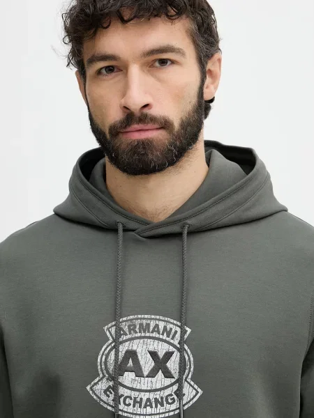 Свитер Armani Exchange с капюшоном