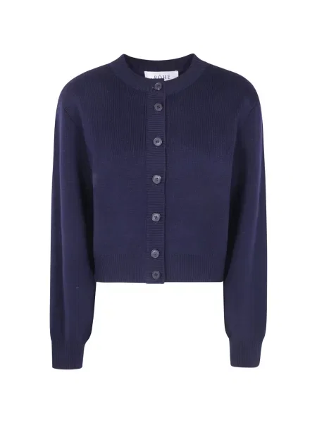 Cardigan Róhe tricotate albastru
