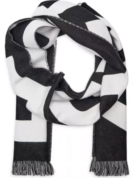 Burberry De lână șal negru