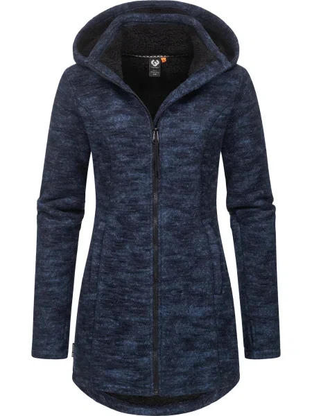 Ragwear Geacă tricotată Leysha bleumarin negru