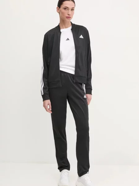 ADIDAS SPORTSWEAR Funkčné tričko čierna biela