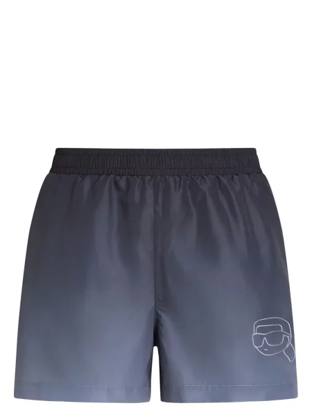 Slip de baie Karl Lagerfeld cu gradient negru