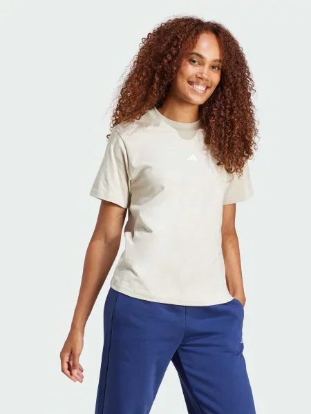 Футболка adidas Adidas Essentials бежевий