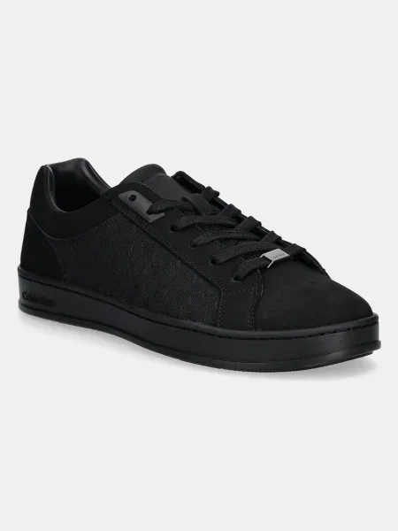 Маратонки Calvin Klein LOW TOP LACE UP NB MONO черно