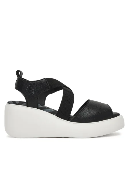 Sandale Fly London Dorfly negru
