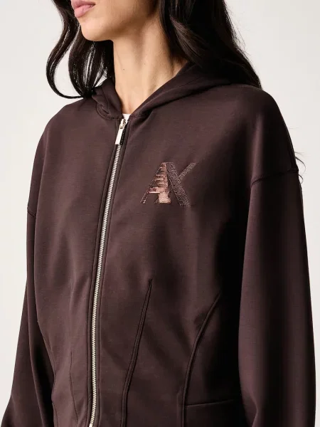 Свитер Armani Exchange с капюшоном