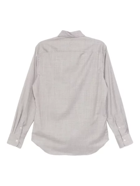 Cămașă Canali de lână gri