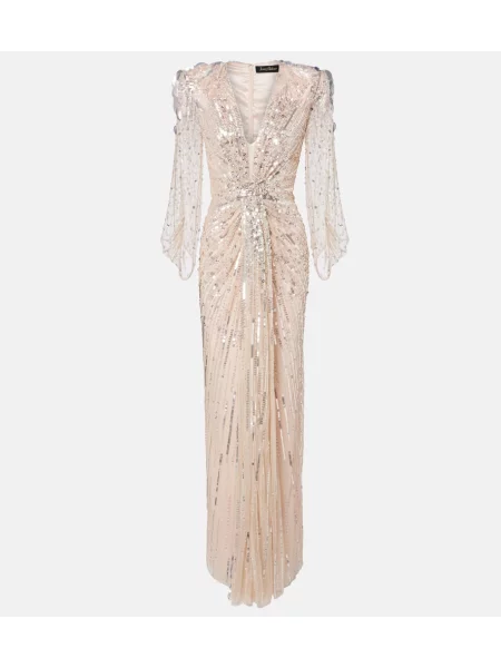 Rochie Jenny Packham bej