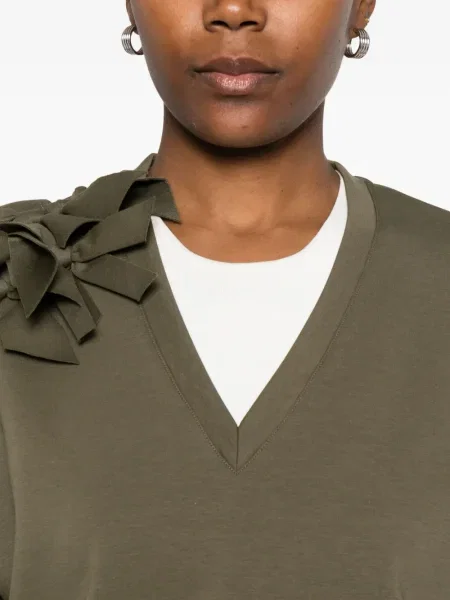 Tricou Psophia cu funde verde