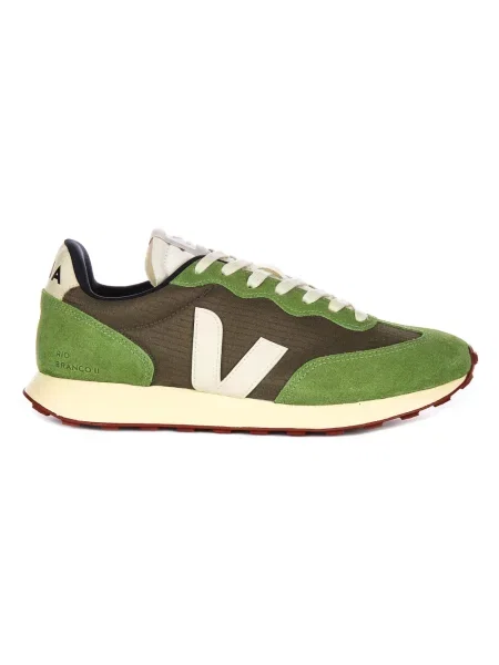 Sneakersy Veja zamszowe zielone