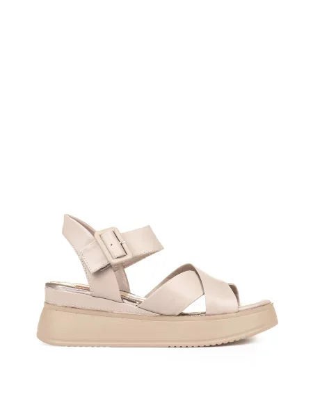 Alex Bell Босоніжки Шкіра бежевий