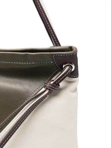 Geantă shopper Kenzo din piele albastru