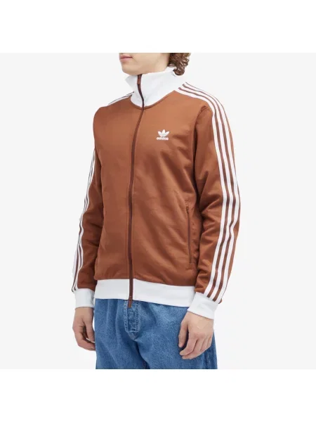 Kurtka Adidas brązowa