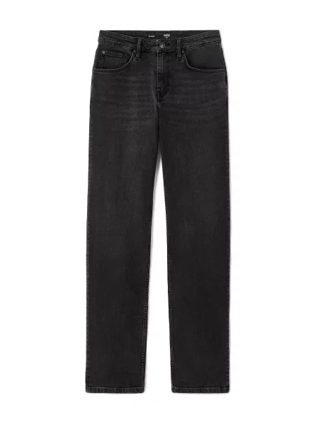 Ravne kavbojke Celio črna