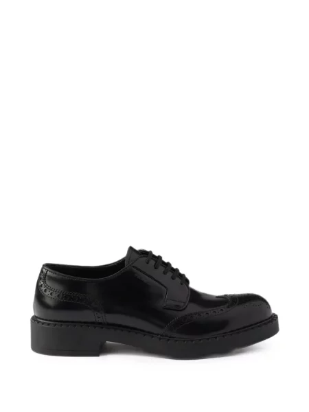 Brogues Prada din piele negru