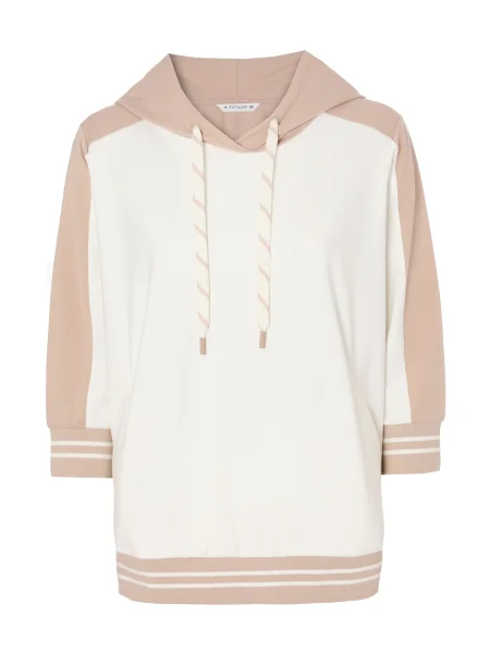 TATUUM Sweater majica Lagera bež / ecru/prljavo bijela