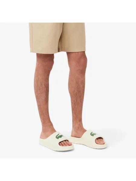 Шлепанцы Lacoste белые