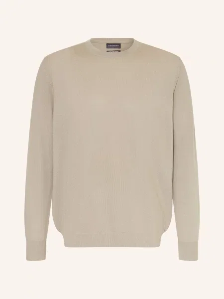 Strokesman's Svetr Z Merino Vlny khaki