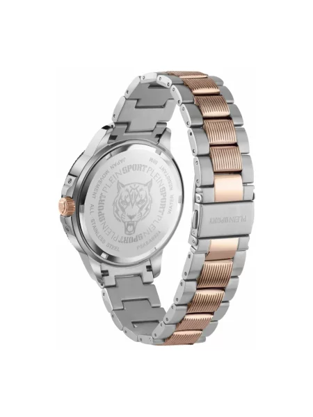 PLEIN SPORT zegarek CITY RUSH srebrny szary