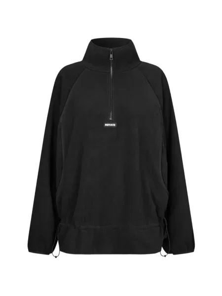 Geacă Rotate Birger Christensen din fleece negru