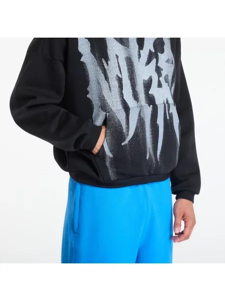 Basketball mikina s kapucí Nike bílá