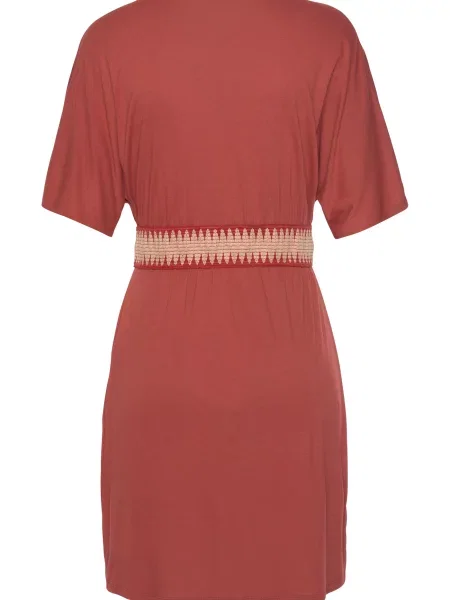 LASCANA Rochie / roșu bej