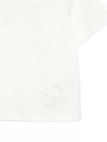 Тениска Agnona бродирана бяло