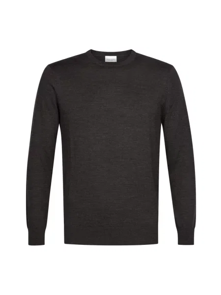 Sweter Profuomo wełniany brązowy