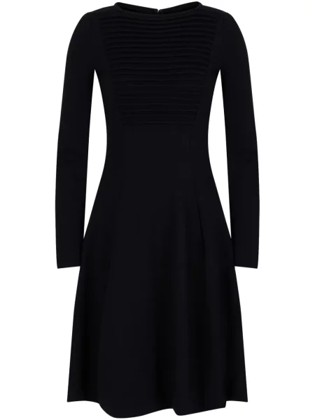 Дълго костюм макси рокля Emporio Armani черно