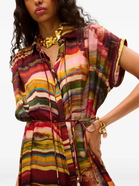 Rochie Carolina K cu imagine roșu