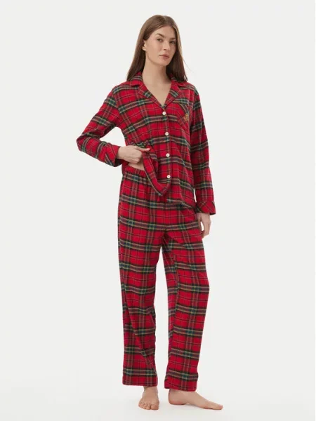 LAUREN RALPH LAUREN Pijama roșu