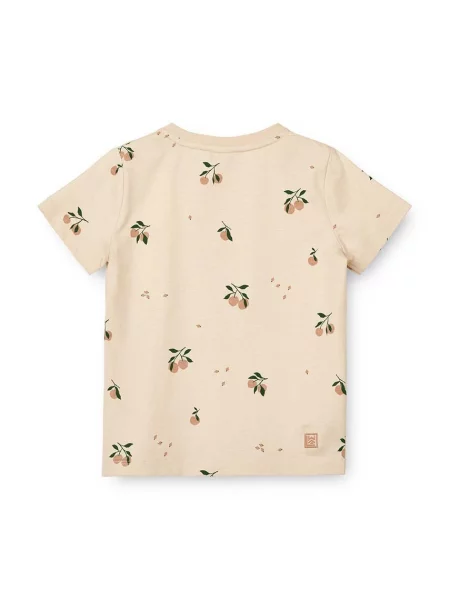 Liewood tričko Apia Baby Printed Shortsleeve T-shirt růžové